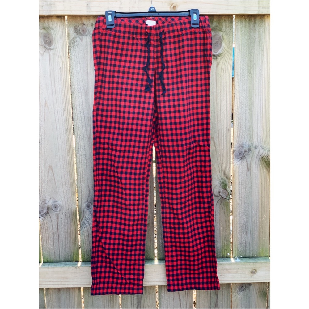 J Crew Plaid Pajama Pants